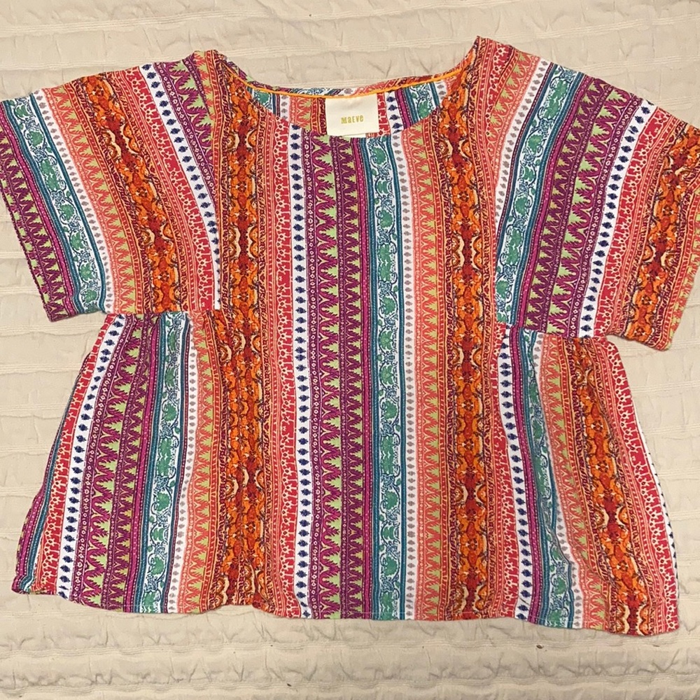 Maeve Colorful Bohemian Top